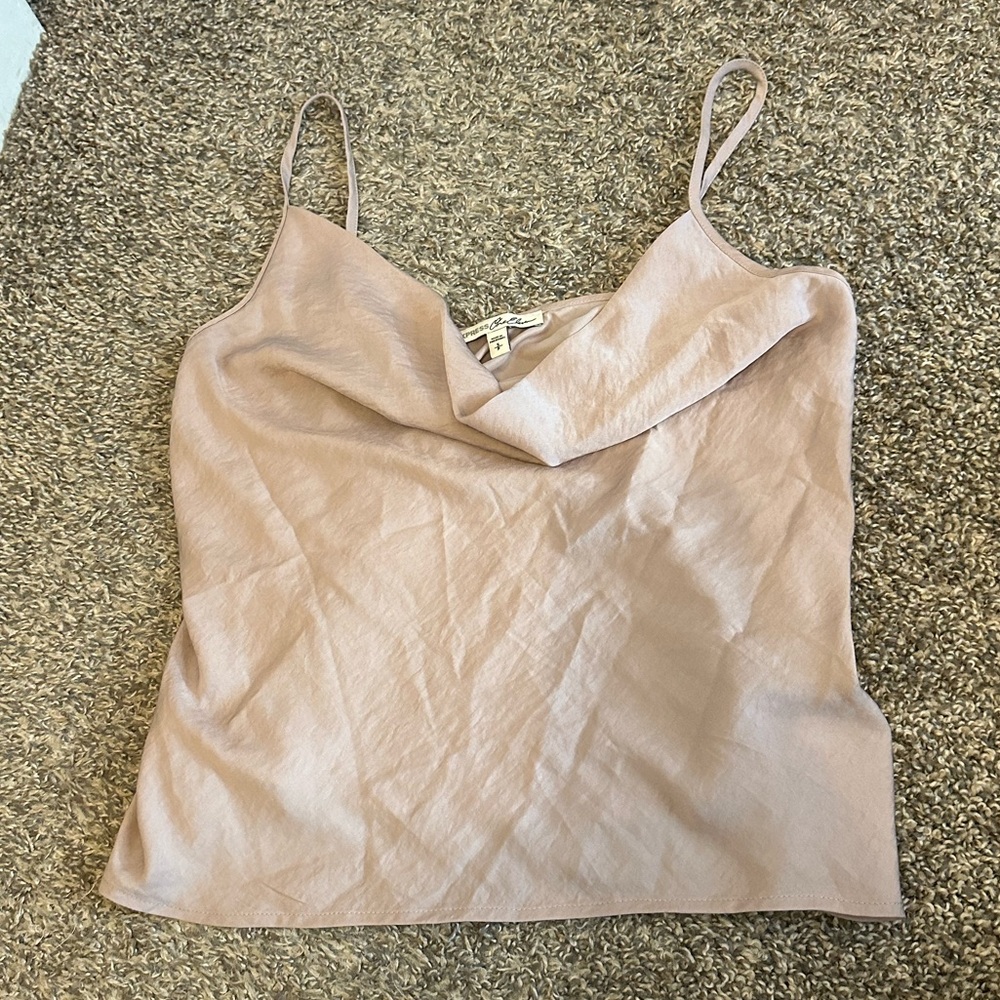 Express Cowl Neck Tank‎